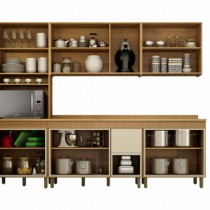 Cozinha Dakota 5 Peças - Móveis Ubá