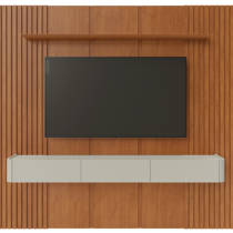 Painel Union Para Tv 65 Polegadas com Nicho 1,80 - Móveis Ubá