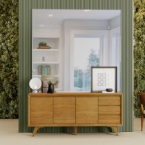 Buffet Vertex 3 Portas - Móveis Ubá