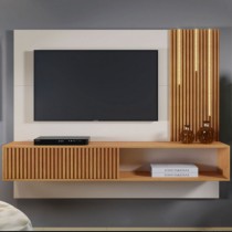 Painel Para Tv 55 Polegadas Roma C/LED - Móveis Ubá